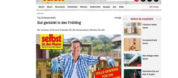 selbst Frühlings-Gewinnspiel zahlreiche Gartenwerkzeuge