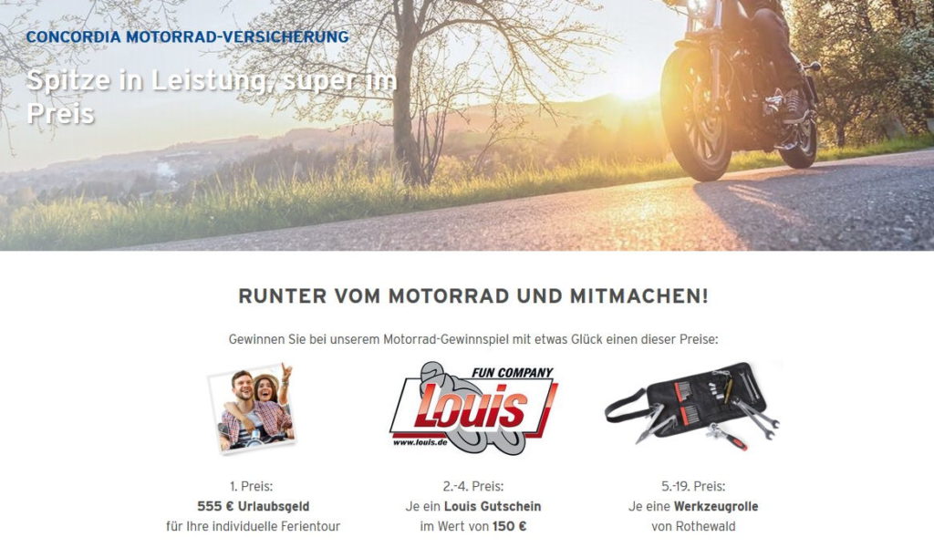 Motorrad Gewinnspiel Aktuellnull