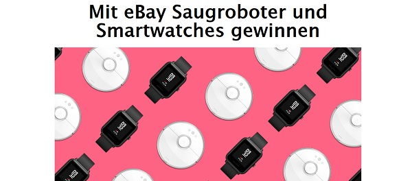Gewinnspiel Bild.de und eBay Saugroboter