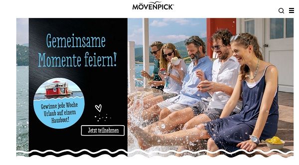 Hausboot Urlaub Gewinnspiel Mövenpick Eis 2019