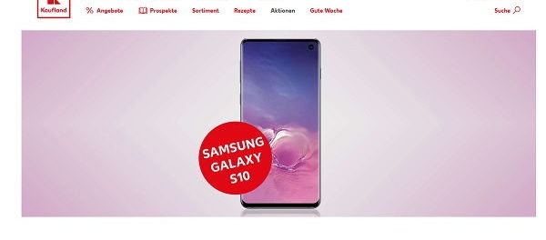 Kaufland Gewinnspiel Samsung Galaxy S10