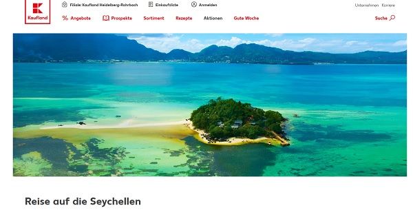 Kaufland Gewinnspiele Seychellen Reise 2 Personen gewinnen