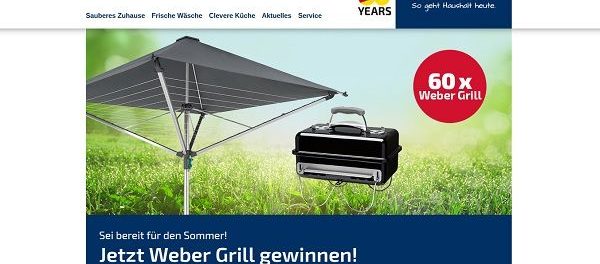 Leifheit Gewinnspiel 60 Weber Go-Anywhere Holzkohle Grills