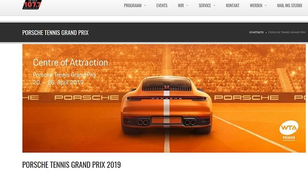 Porsche Tennis Grand Prix 2019 Gewinnspiel Die Neue 107.7