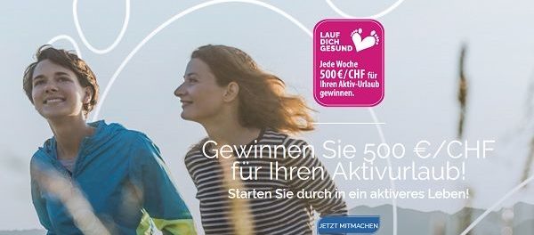 Scholl Fusspflege Gewinnspiel wöchentlich 500 Euro Urlaubsgeld