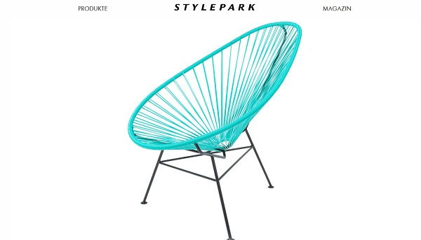 Stylepark Gewinnspiel Stuhl Classic Aqua Verde Acapulco Design