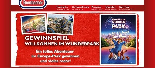 Bernbacher Gewinnspiele Europa Park Familienaufenthalt mit Übernachtung