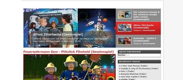 Kino News Gewinnspiel Feuerwehrmann Sam - Plötzlich Filmheld
