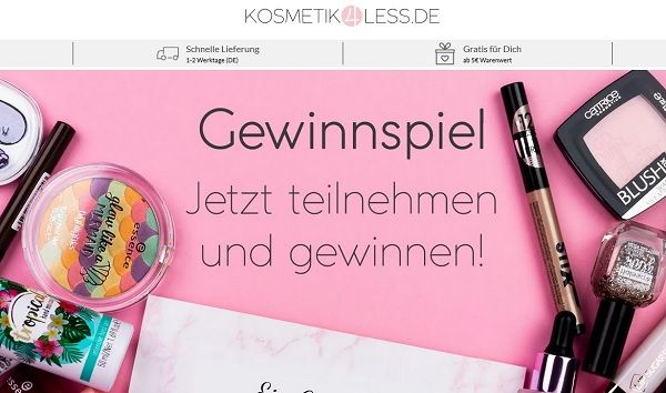 Kosmetik4Less Gewinnspiel Catrice Kosmetik-Produkte