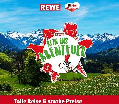 REWE Gewinnspiel Ferrero verlost 36 Familienreisen