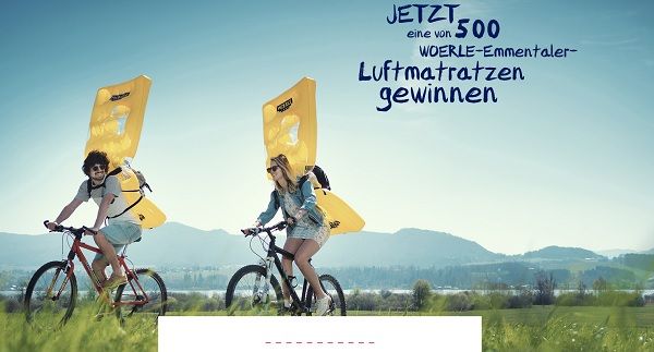 Woerle Gewinnspiel 500 coole Luftmatratzen