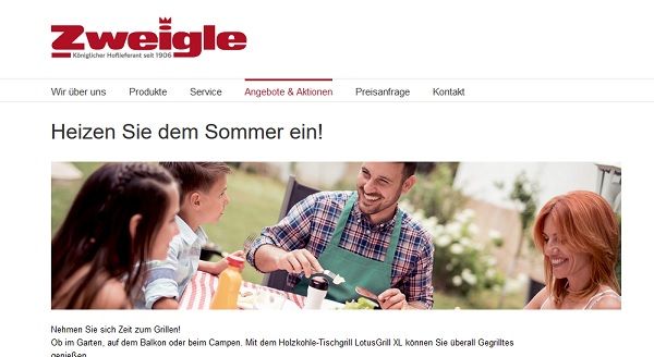 Zweigle Gewinnspiel Lotus Grill XL Starter-Set