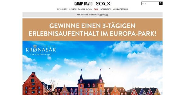 3 Tage Europa Park Aufenthalt Gewinnspiel Camp David
