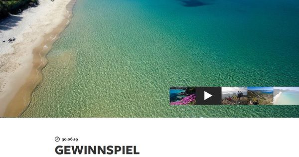 Elba Reise Gewinnspiel Planet TV