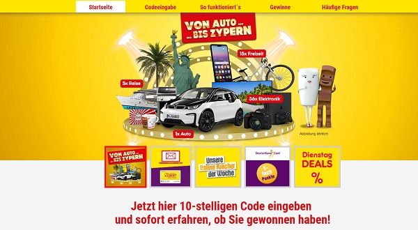 Netto Deutschland Card Gewinnspiel Auto und Reisen gewinnen