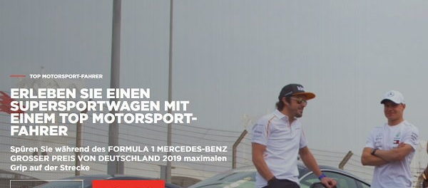 Pirelli Gewinnspiel Mitfahrt im Supersportauto Hockenheimring und Formel 1 Tickets