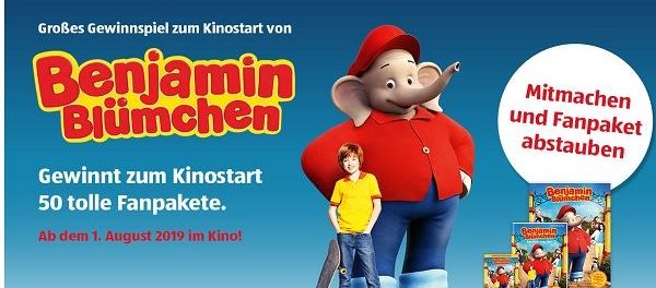 Aldi Süd Gewinnspiel Benjamin Blümchen Fanpakete