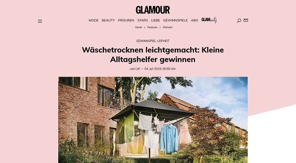 Glamour Magazin Gewinnspiele Leifheit Wäsche-Sets