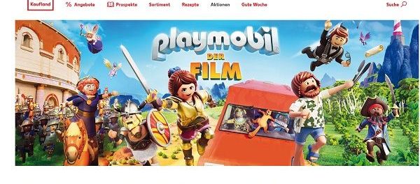 Kaufland Reise-Gewinnspiel Playmobil Filmstart AIDA Kreuzfahrt