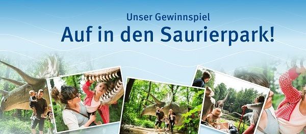Oppacher Mineralwasser Gewinnspiel Saurierpark Familien-Wochenendreise