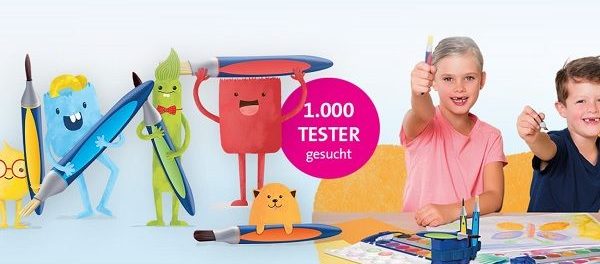 Pelikan Gewinnspiel 1.000 Produkttester Kinder-Pinselset