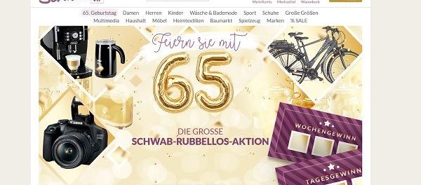 Schwab Versand Gewinnspiel Rubbellos-Aktion 2019