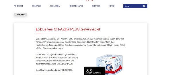 Amazon Gutscheine Gewinnspiel CH Alpha