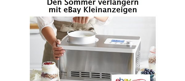 Eismaschine Gewinnspiel Bild.de und ebay Kleinanzeigen