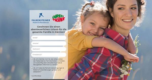 Falkensteiner Gewinnspiel Kärnten Familienurlaub