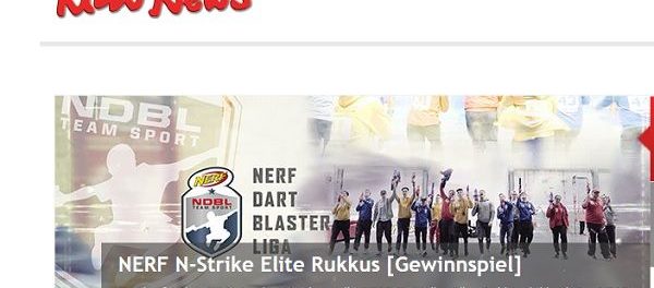 Kino News Gewinnspiele NERF N-Strike Teamsport