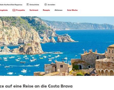 Reise-Gewinnspiel Kaufland Urlaub an der Costa Brava gewinnen