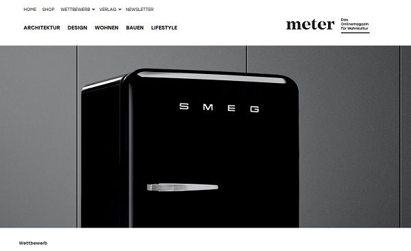 SMEG Kühlschrank Gewinnspiel Meter Onlinemagazin Wohnkultur