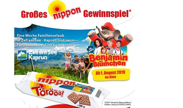 nippon Gewinnspiel Familienurlaub und Benjamin Blümchen Fanpakete