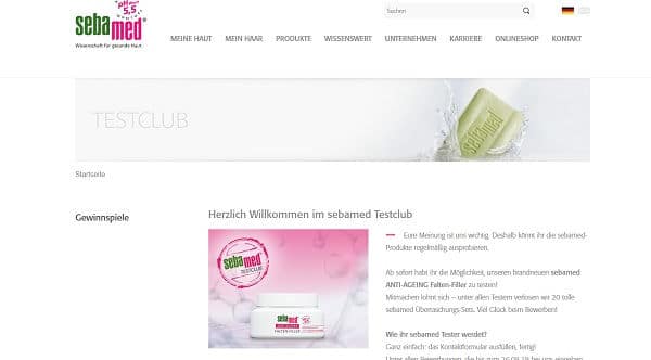 sebamed Gewinnspiel 1.000 ANTI-AGEING Falten-Filler