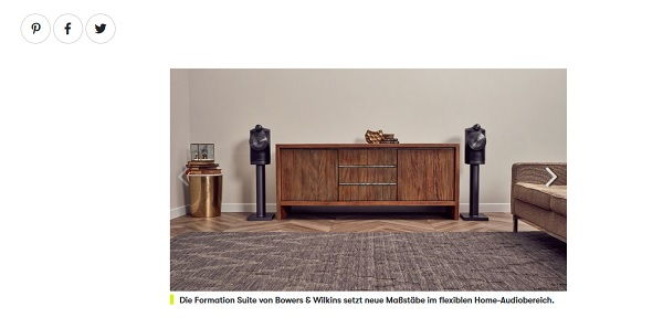 GQ Magazin Gewinnspiel Bowers und Wilkins Lautsprecher Set