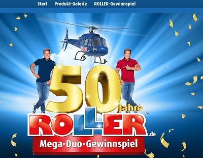 Mega-Duo-Gewinnspiel Roller Möbelmärkte Gutscheinkarten