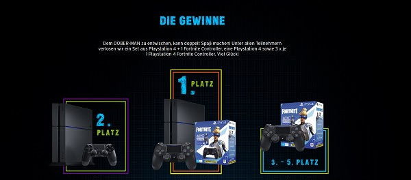 Congstar Gewinnspiel Sony PlayStation 4 Fortnite