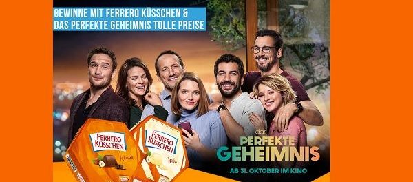 Ferrero Küsschen Gewinnspiel Das perfekte Geheimnis