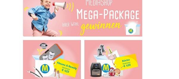 MediaShop Gewinnspiel verschiedene Gewinnpakete Wert 4.000 Euro