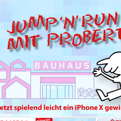 probau Jump 'n Run Anleitung Gewinnspieletipps.de