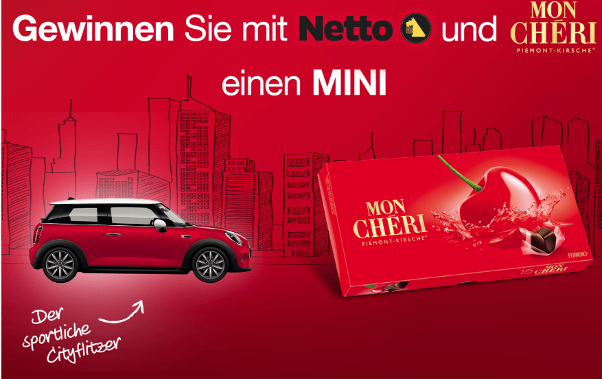 Auto Gewinnspiel Mini Cooper Mit Mon Cheri Und Netto Gewinnen Gewinnspieletipps De