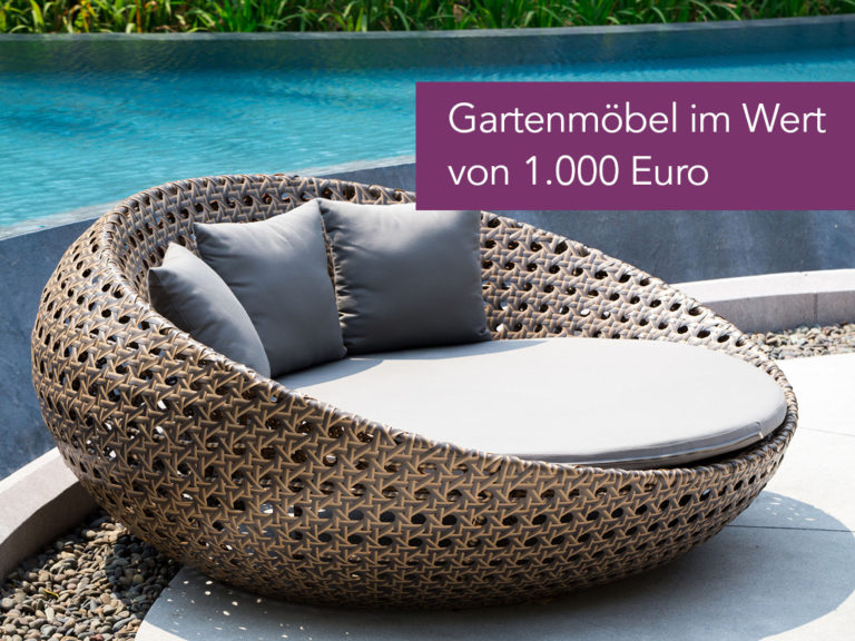 Bauemotion Gewinnspiel GartenmöbelGutschein zu gewinnen