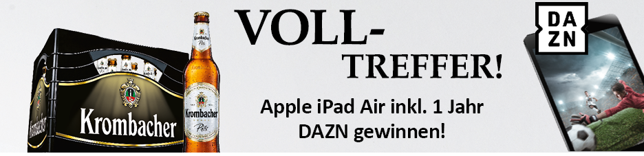 GEFAKO Gewinnspiel: Apple iPad Air und ein DAZN Sport-Streaming Jahresabo im Wert von über 600 Euro zu gewinnen