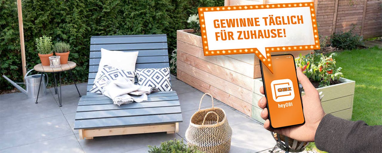 Obi Gewinnspiel: 50 Euro Gutschein und Gartengeräte zu gewinnen