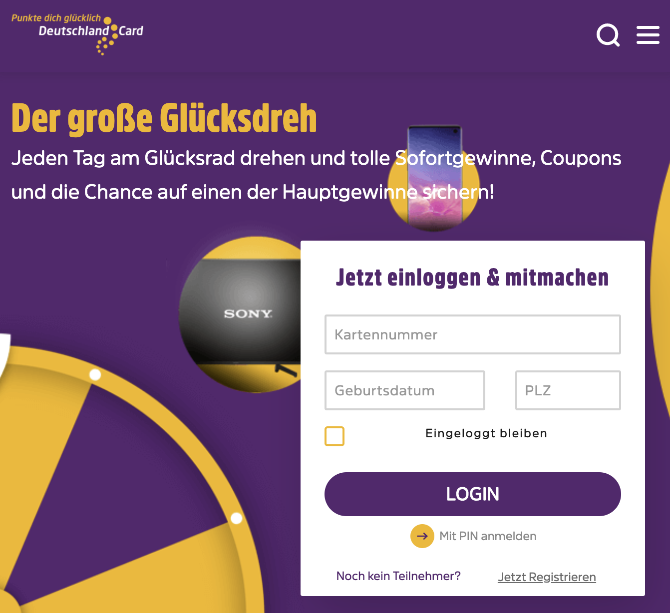 DeutschlandCard Gewinnspiel: Smart-TV oder Samsung S10 zu gewinnen