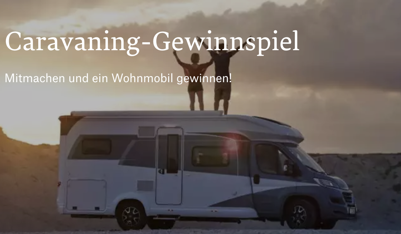 caravaning-info.de Gewinnspiel: Hobby-Reisemobil zu gewinnen