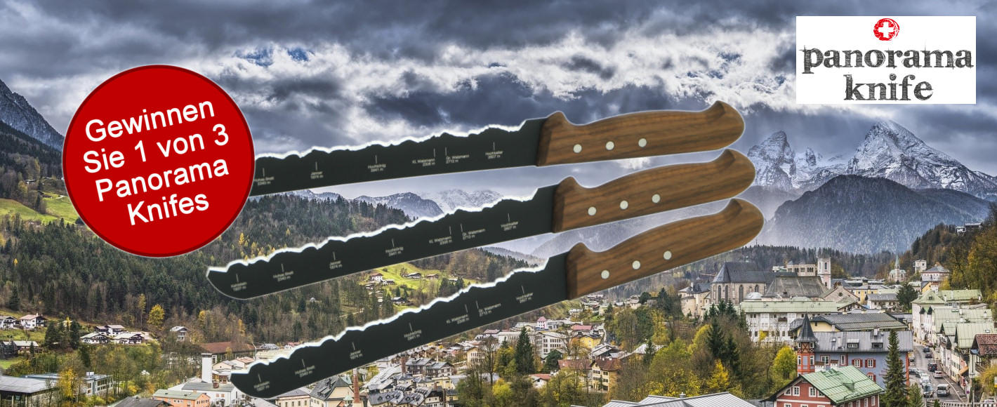 SWISS Finest Gewinnspiel: Design-Brotmesser von PanoramaKnife zu gewinnen