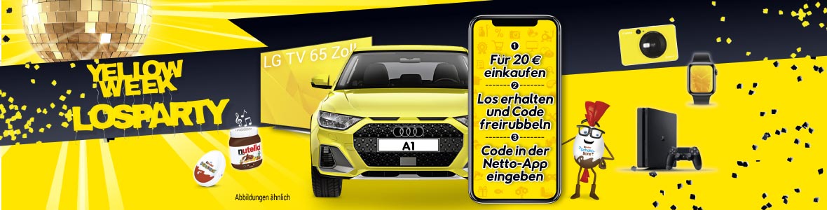 Netto Gewinnspiel: Audi A1 Cityraver zu gewinnen