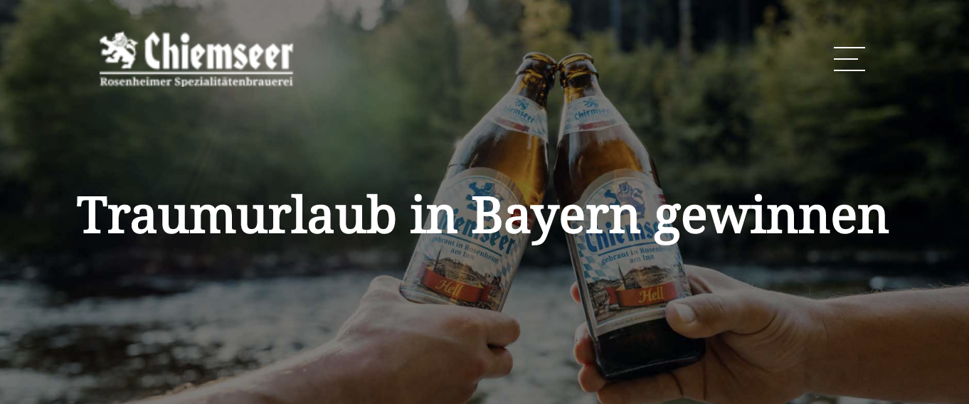 Chiemseer Gewinnspiel: Traumurlaub in Bayern zu gewinnen