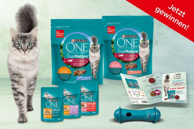 Bild der Frau Gewinnspiel: Purina One Produktpaket zu gewinnen